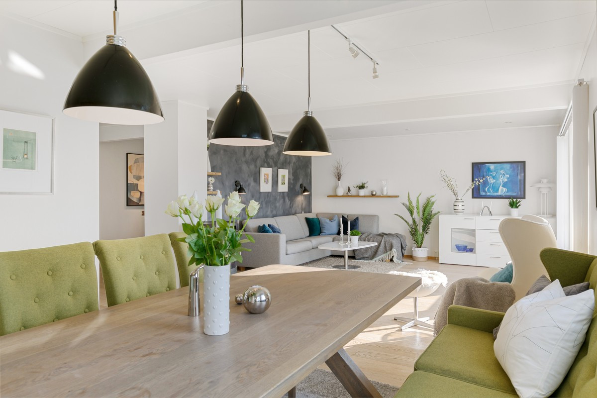 God plass til spisebord