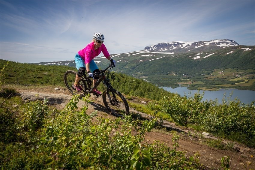 Mange flotte tur og sykkelløyper. Foto Jostein Nymoen Galleribilde