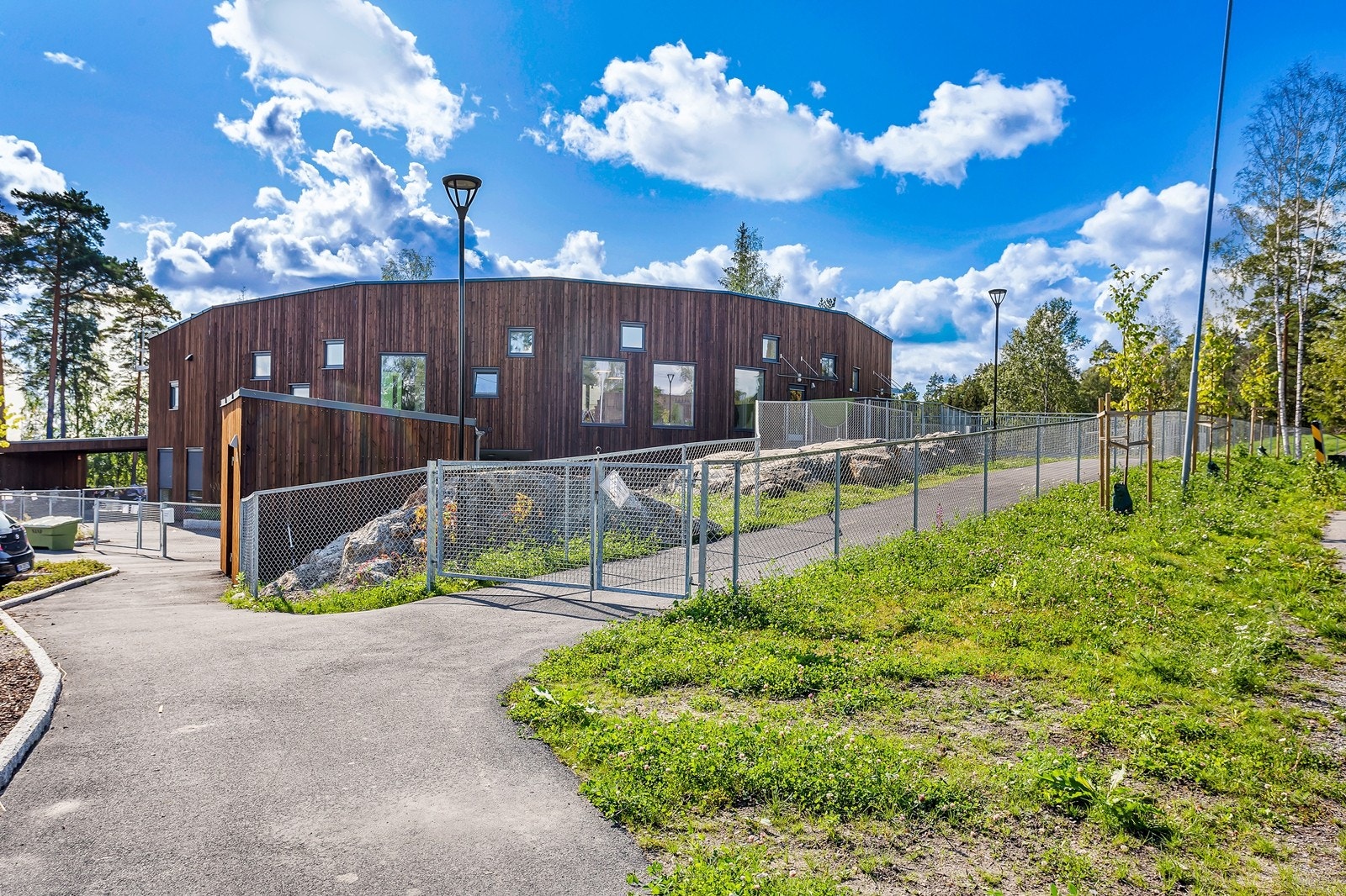 Meget kort vei til ny barnehage. Galleribilde