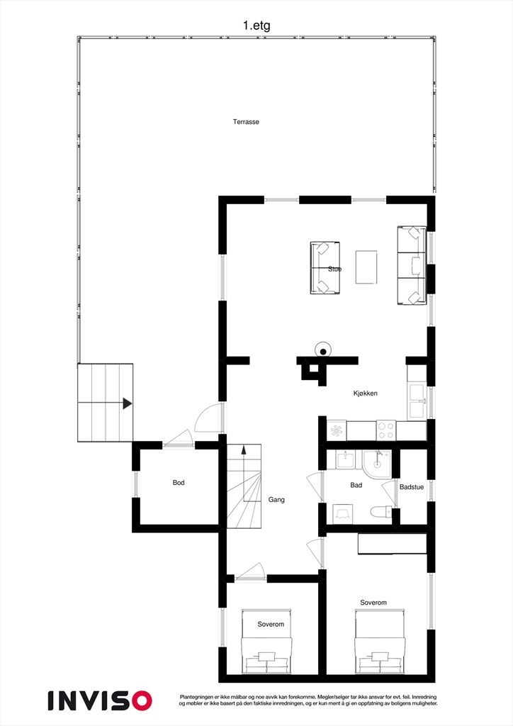 2dplan og 1 Galleribilde