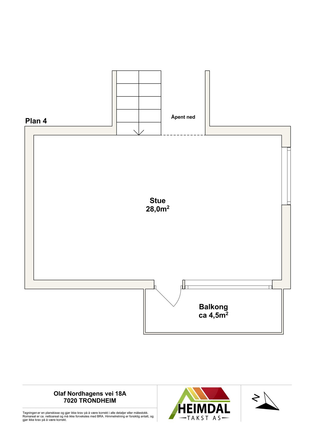 olaf_nordhagens_vei_18a_planskisse_plan_4 Galleribilde