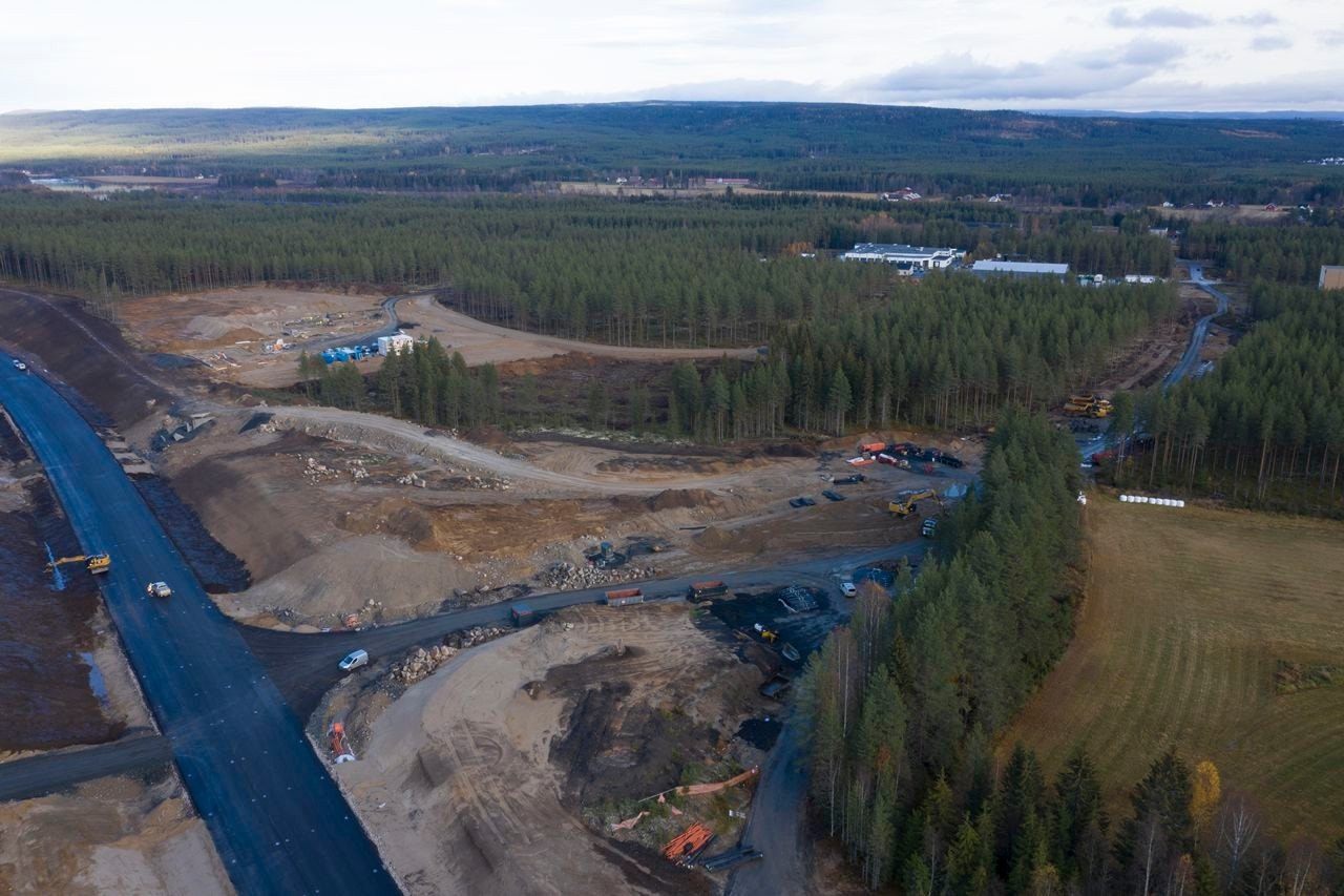 Grundsetmoen næringspark utvides nå, er dere klare for å etablere der her langs Norges hovedtransportåre? Galleribilde