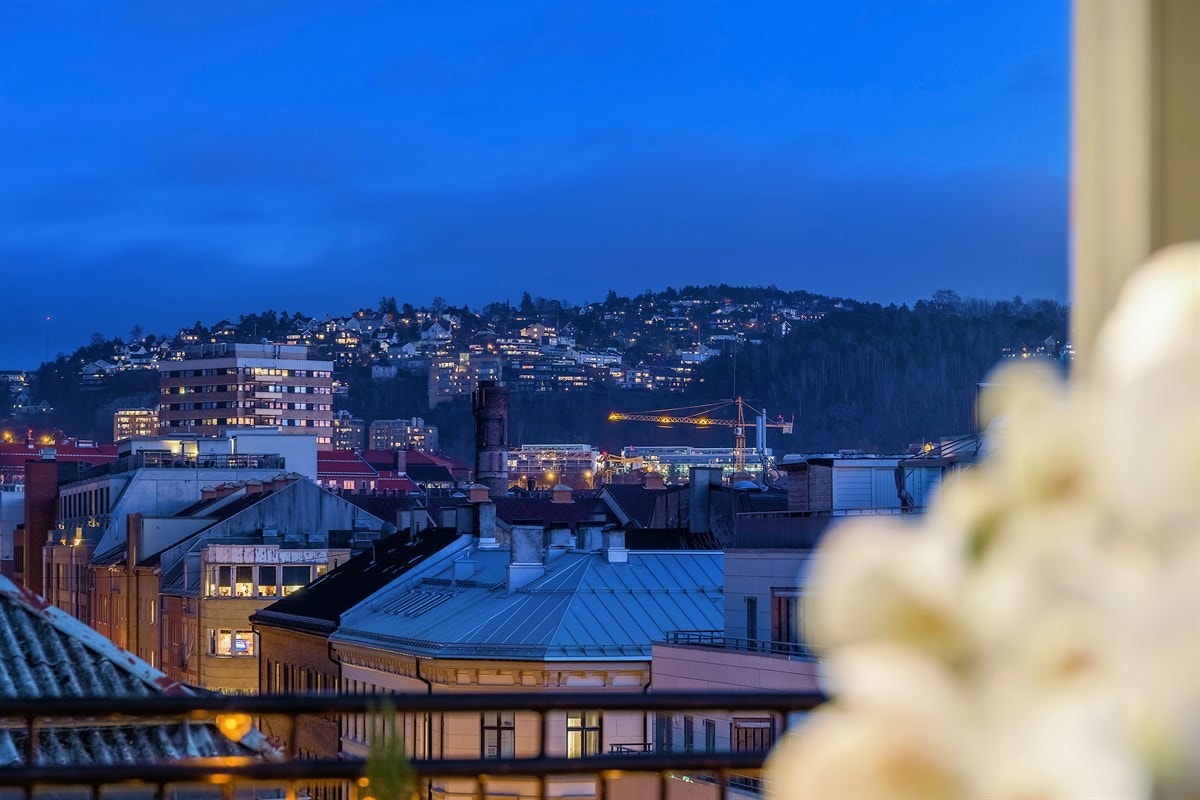 Leiligheten ligger fritt til og uten innsyn! Galleribilde