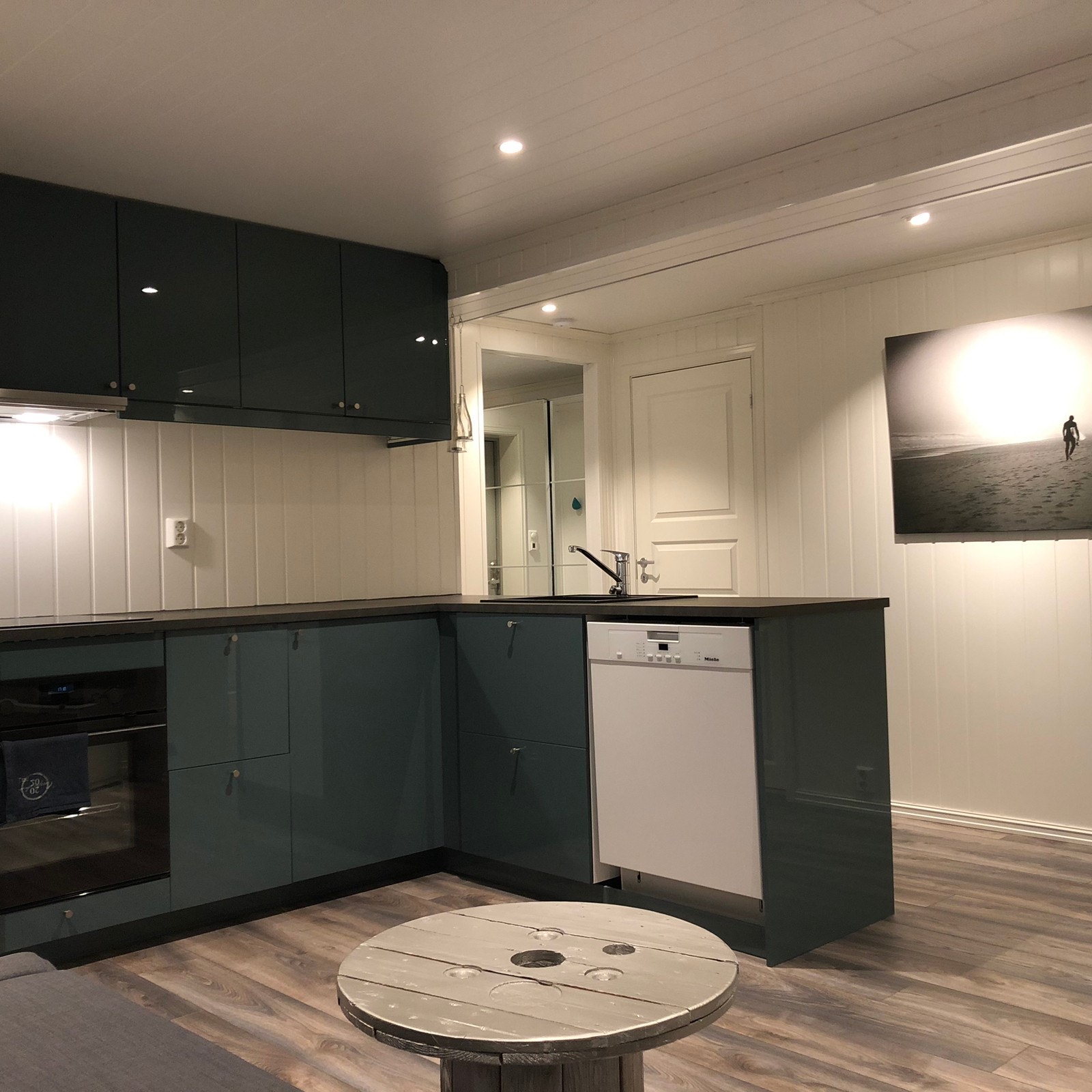 Åpen kjøkken og stue løsning Galleribilde