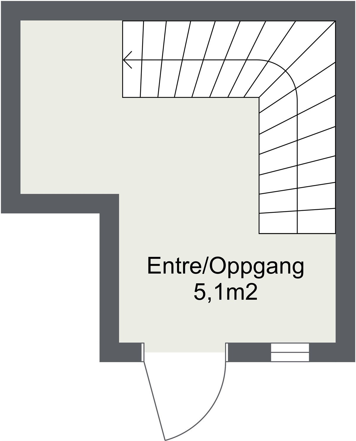 Plantegning 1.Etasje. Galleribilde