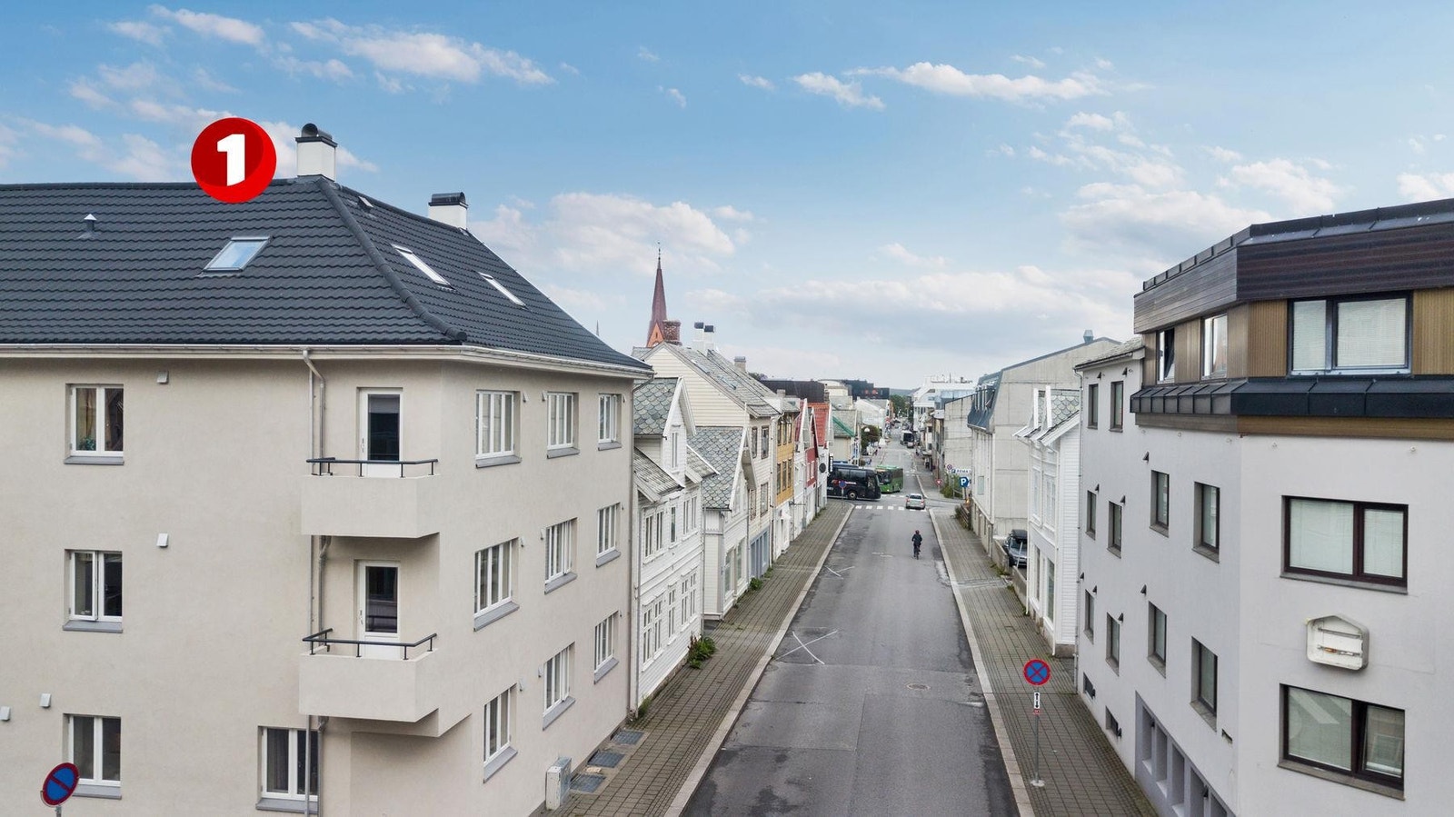 Flott beliggende i toppetasjen! Galleribilde