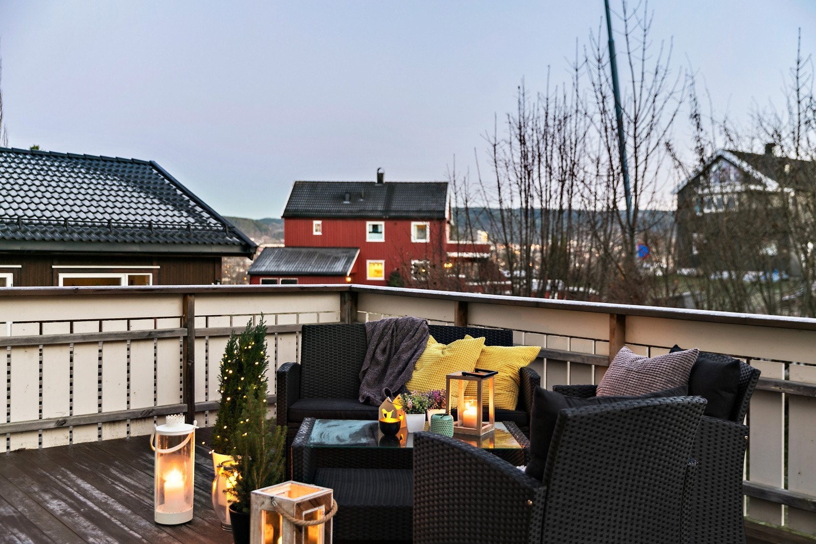 Fra boligen er det kort vei til Bymarka for den turglade. Galleribilde