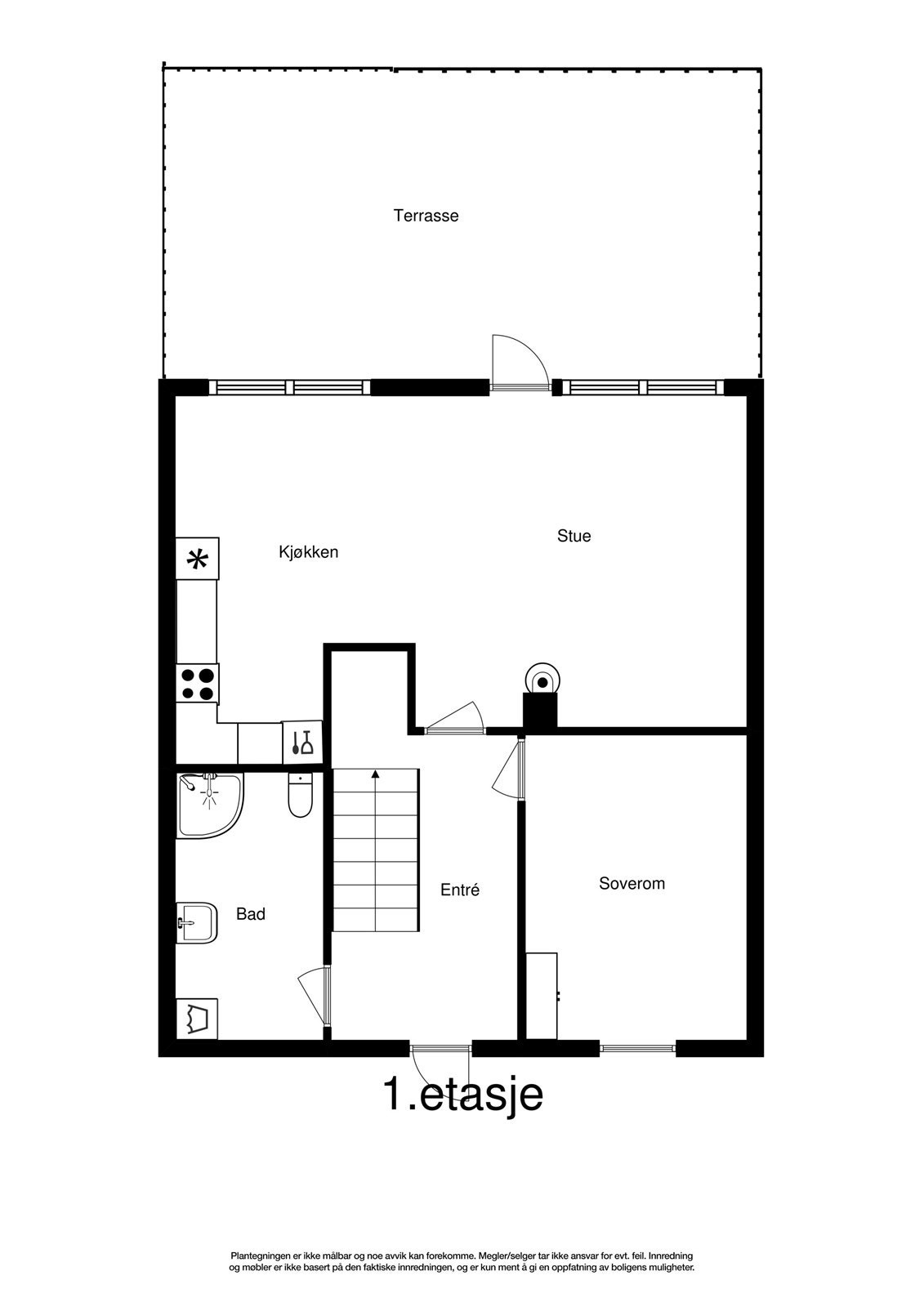 2dplan og 1 Galleribilde