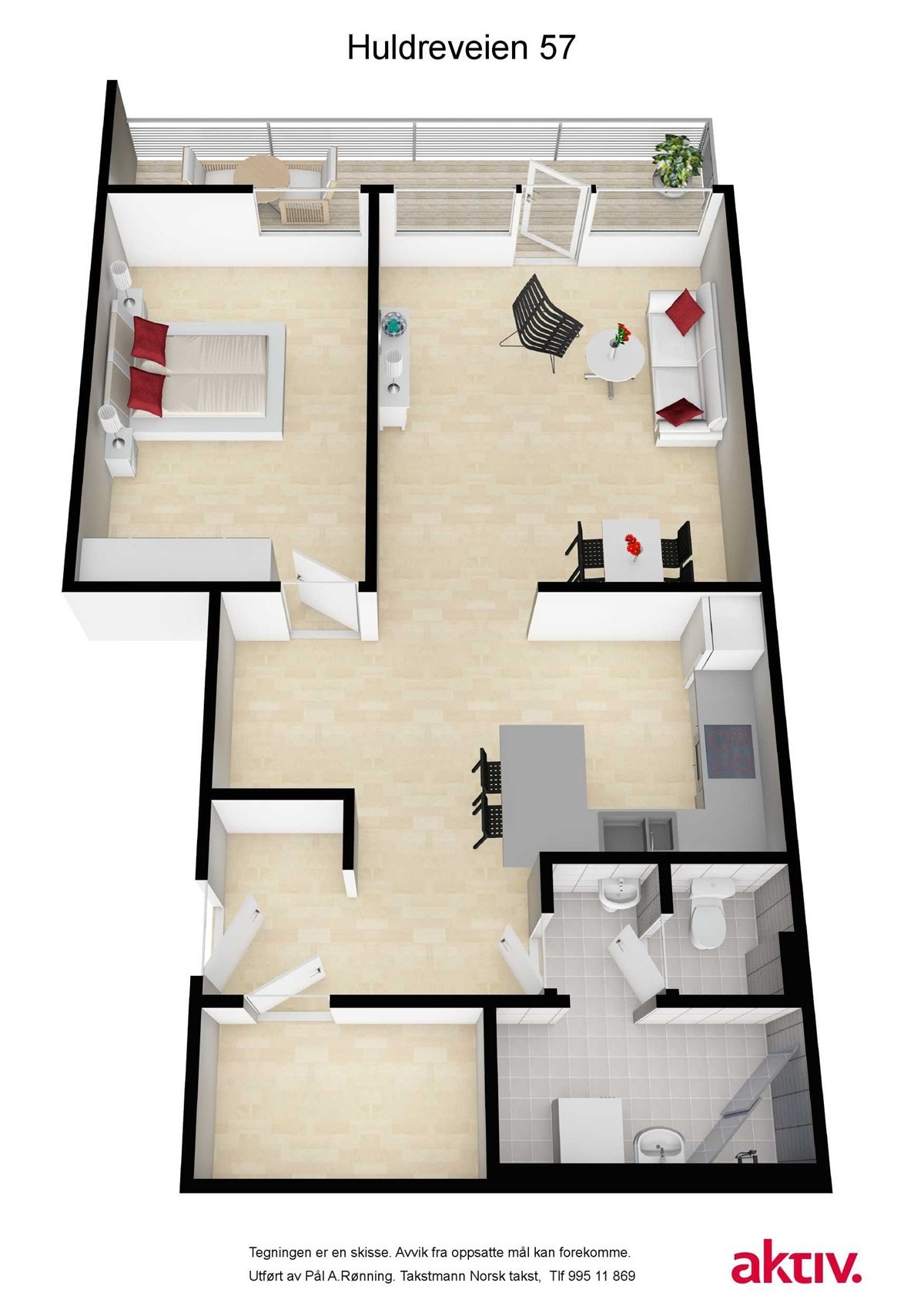 Plantegning Galleribilde