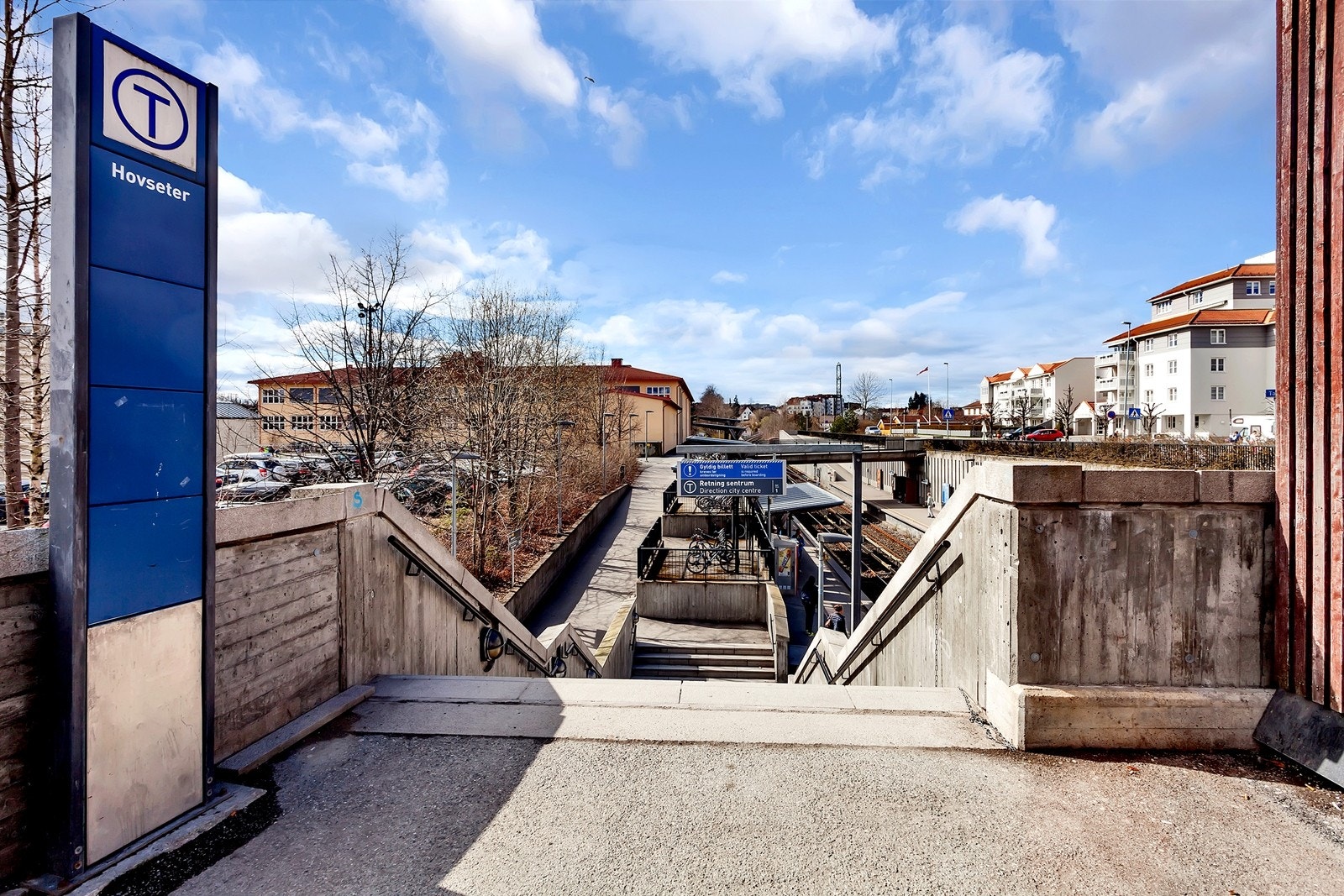 Hovseter t-bane Galleribilde