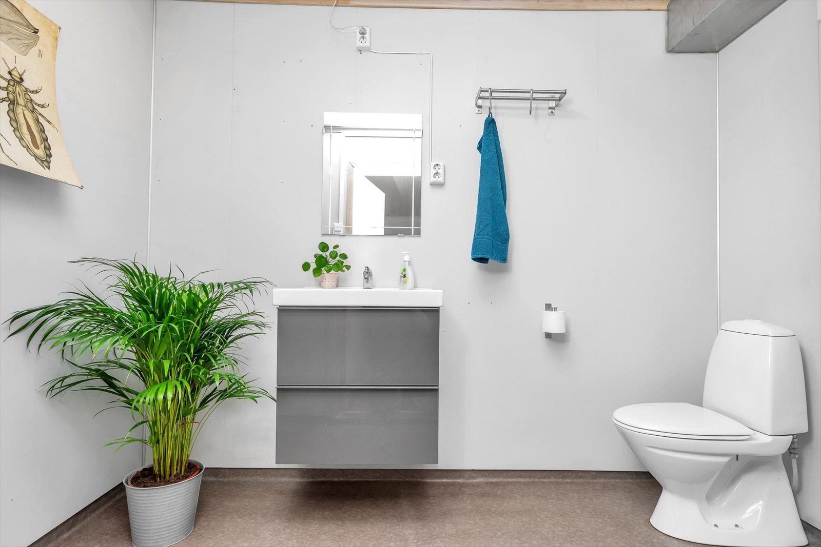 Bad/wc 1. etasje. Varme i gulv. Galleribilde