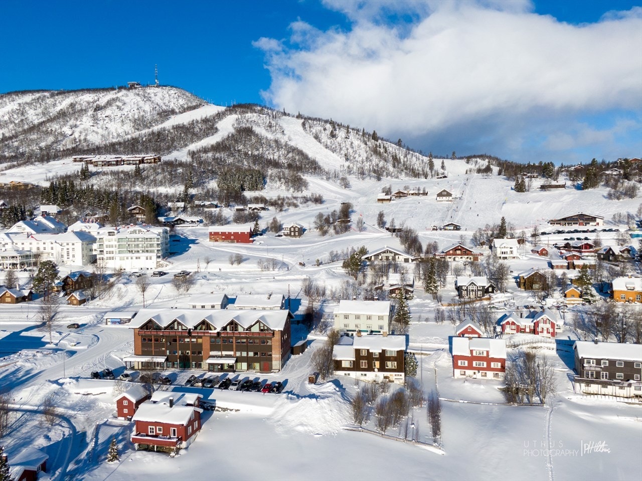 Sentral beliggenhet i Geilo sentrum. Galleribilde