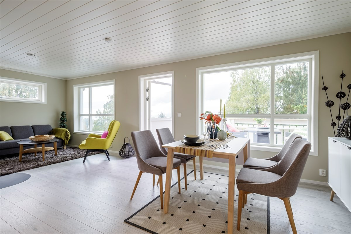 4 nyoppførte leiligheter på "Ølken" med praktisk planløsning.