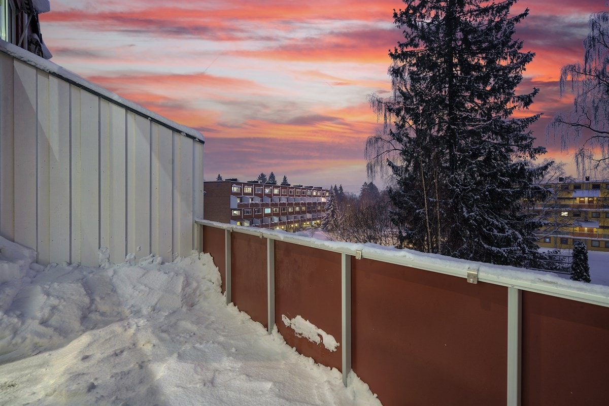 Her kan man nyte morgenkaffen i stillhet Galleribilde