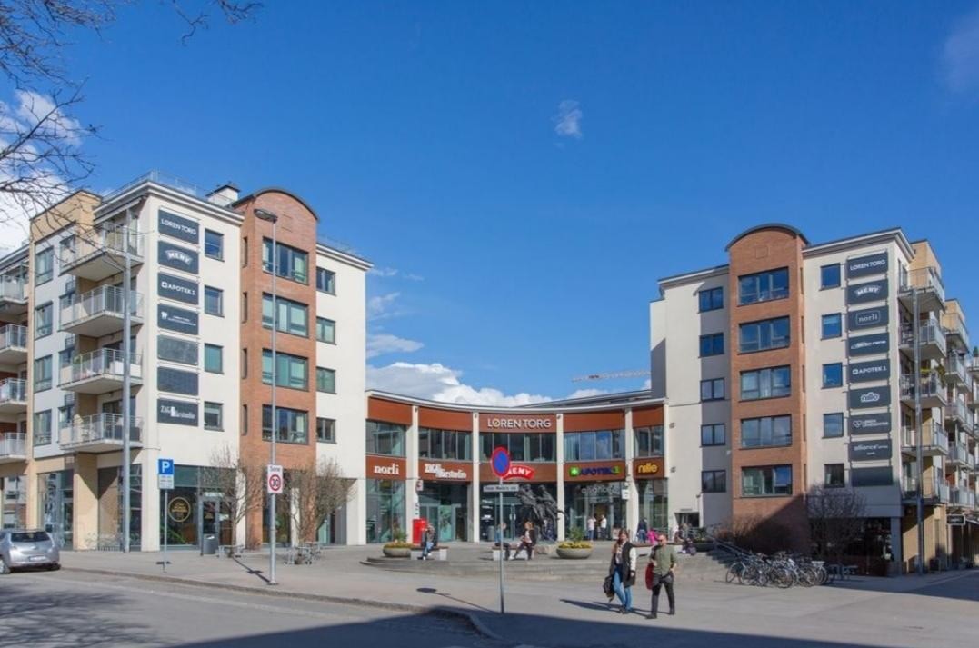 Løren torget byr på et bredt servicetilbud. Galleribilde