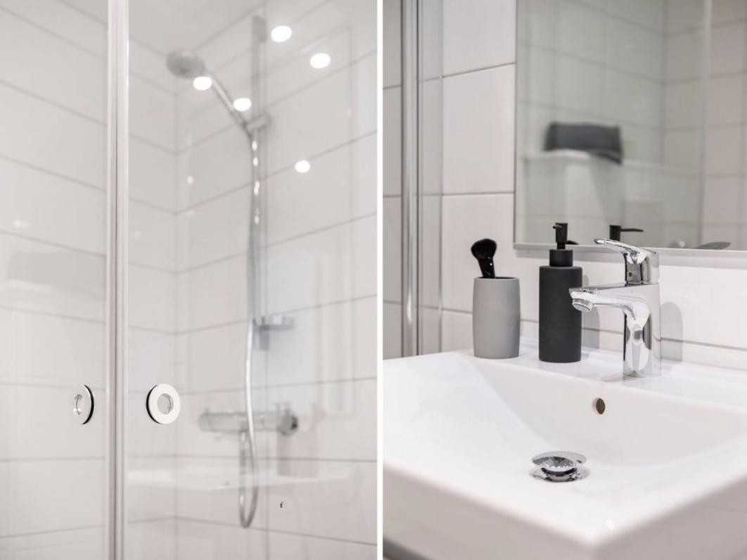 Detaljer bad. Galleribilde