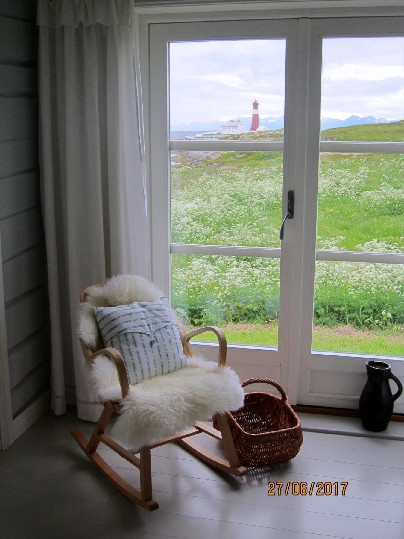 Herfra kan du følge med fyret og skipsleia for øvrig Galleribilde