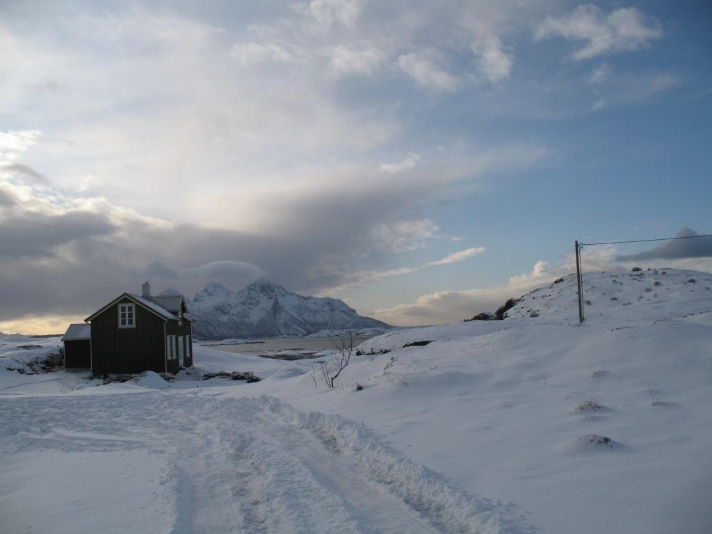 Eiendommen vinterstid Galleribilde