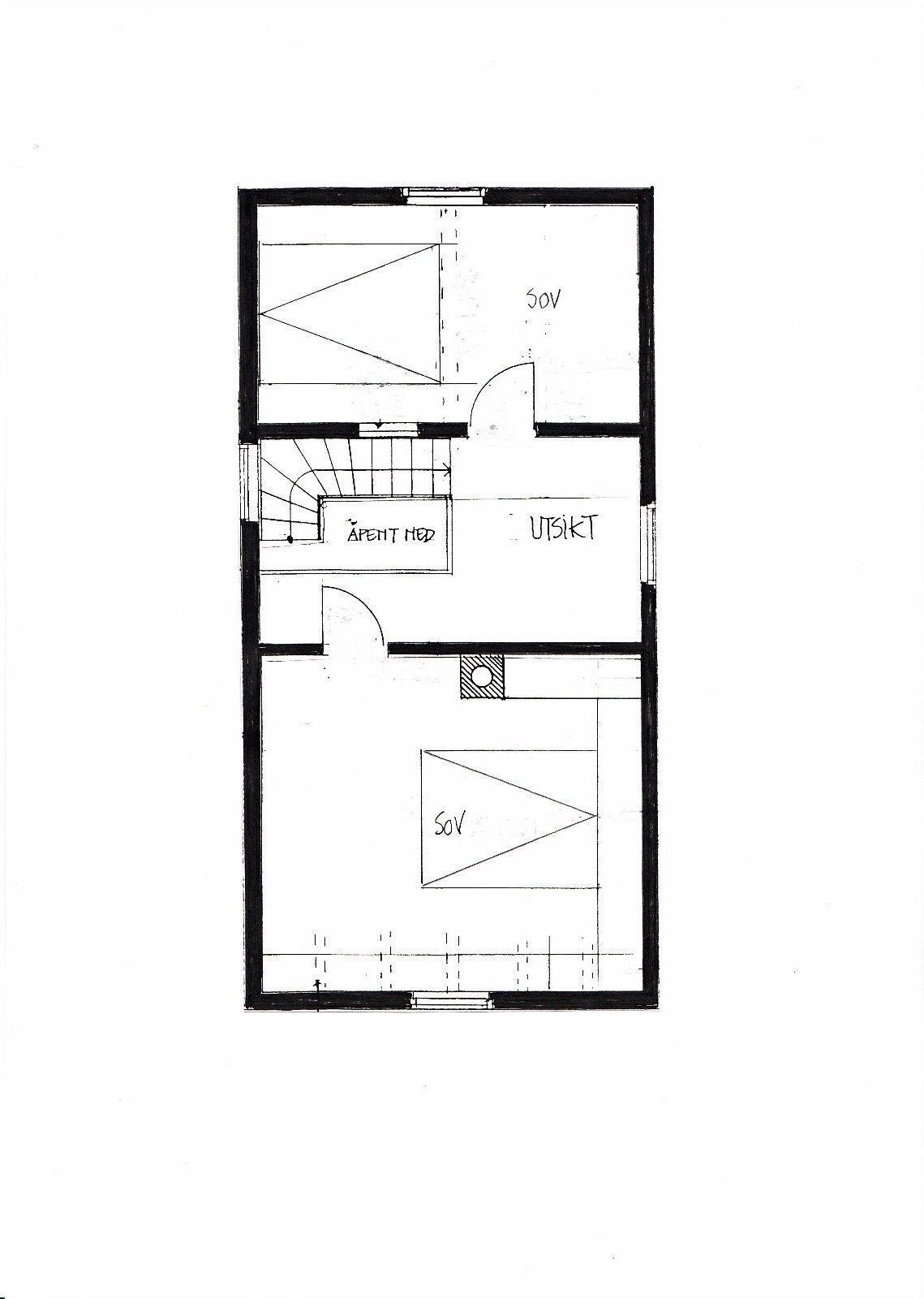 Plantegning 2 etasje Galleribilde