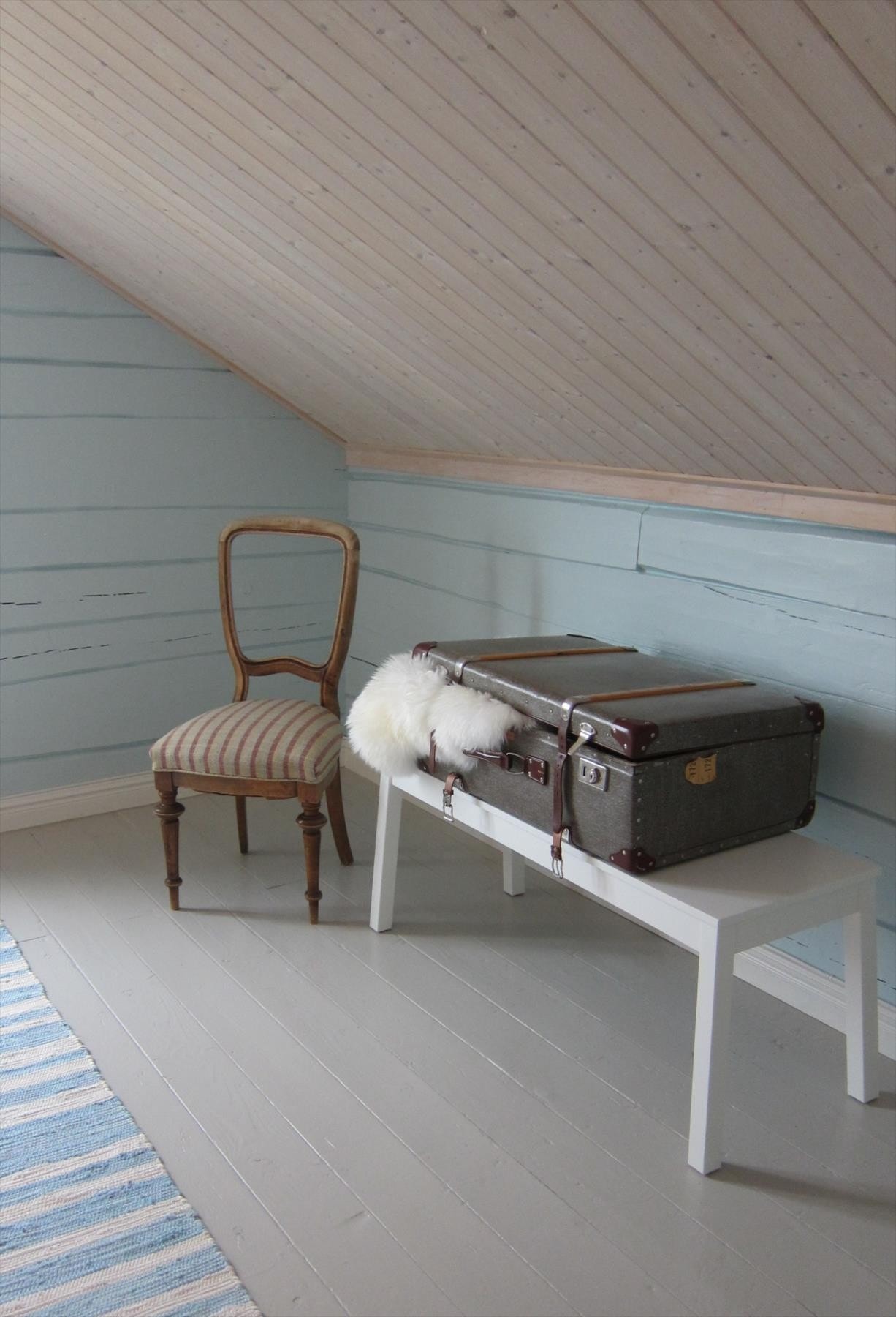 Soverom på loft Galleribilde