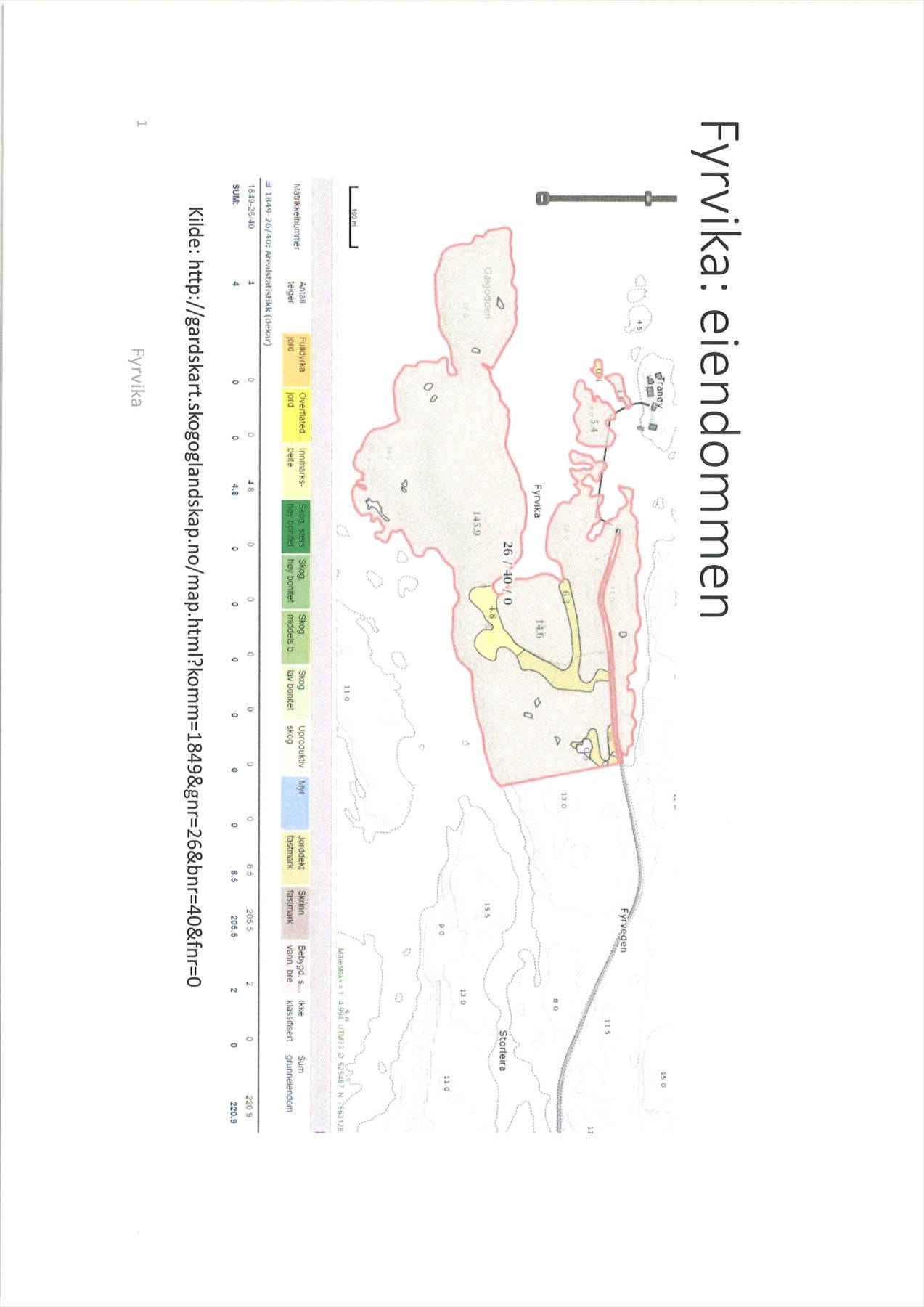 Gårdskart Galleribilde