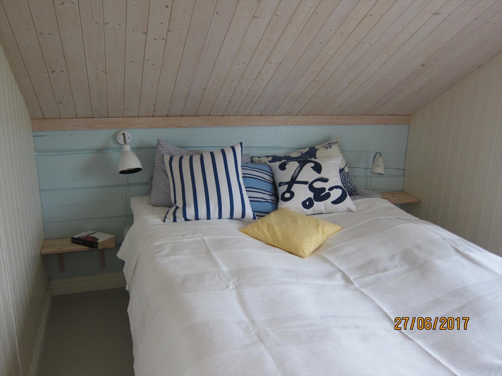 Soverom på loft Galleribilde