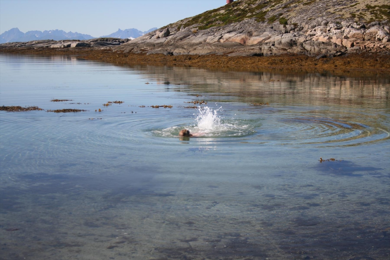Hva med å starte dagen med et friskt morgenbad? Galleribilde