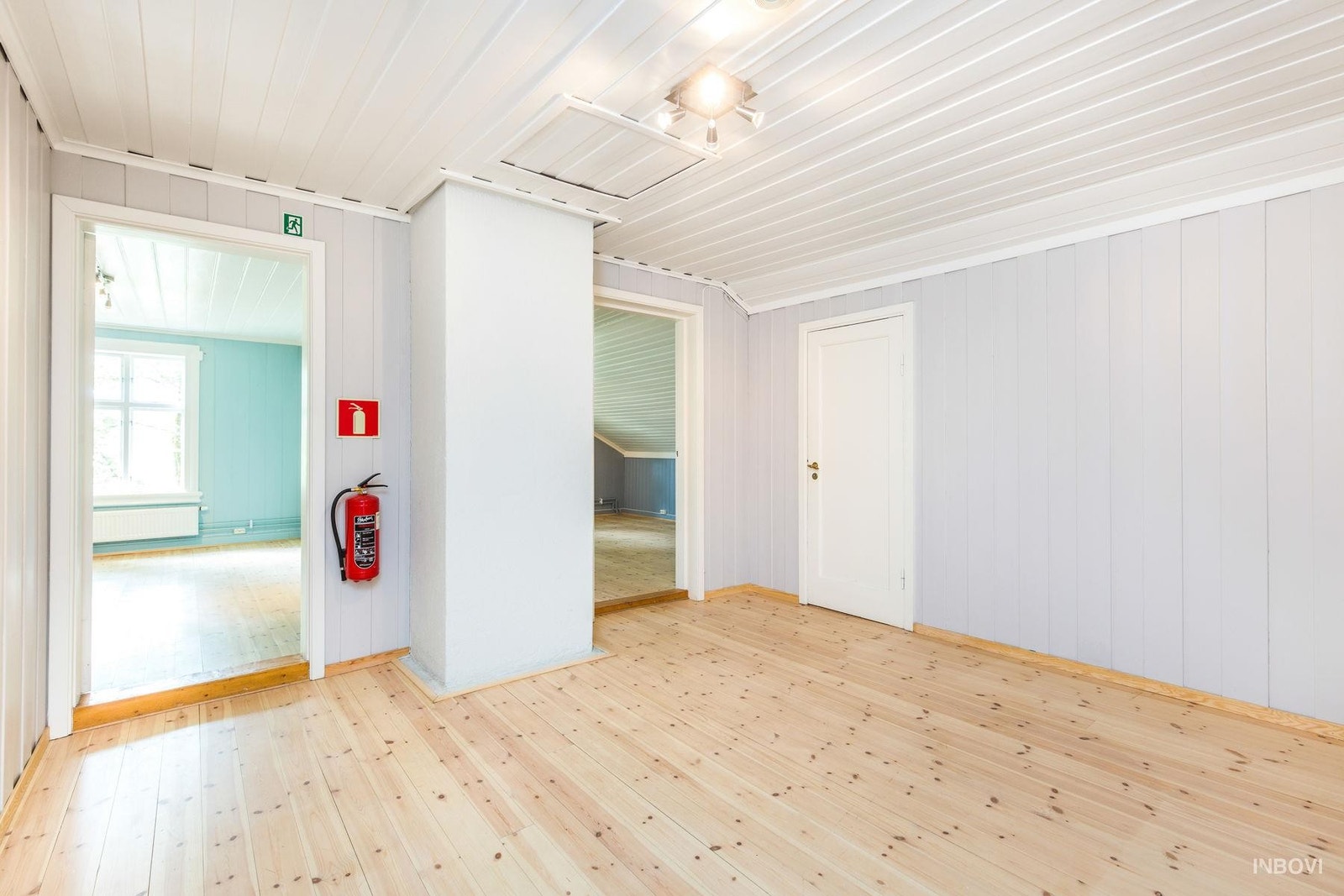 Trapperommet i 2. etasje. Galleribilde