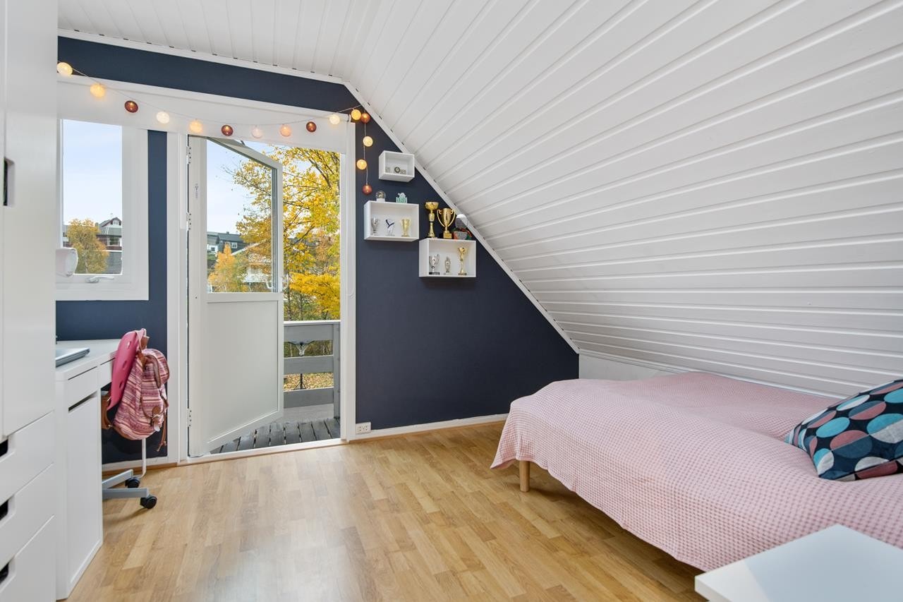 Utgang til balkong fra et av soverommene Galleribilde