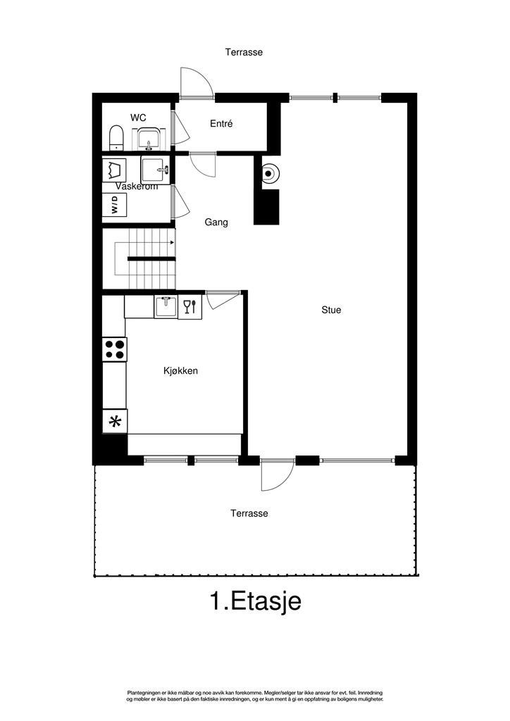 2dplan og 1 Galleribilde