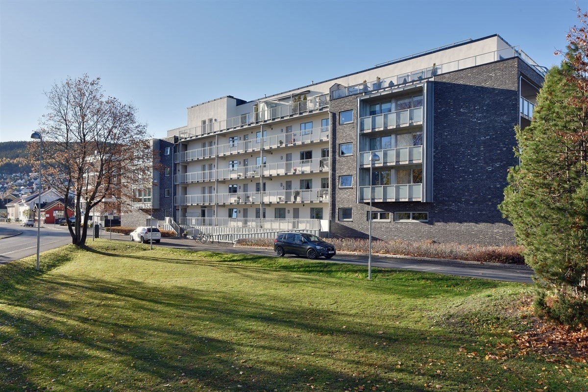 Rett over veien ligger den idylliske Museumsparken, og det er kort vei til elveparker på hver side av Drammenselven. Galleribilde