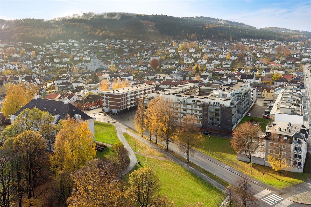 Strømsåsen byr på flotte rekreasjonsmuligheter gjennom året og har lysløype vinterstid. Galleribilde