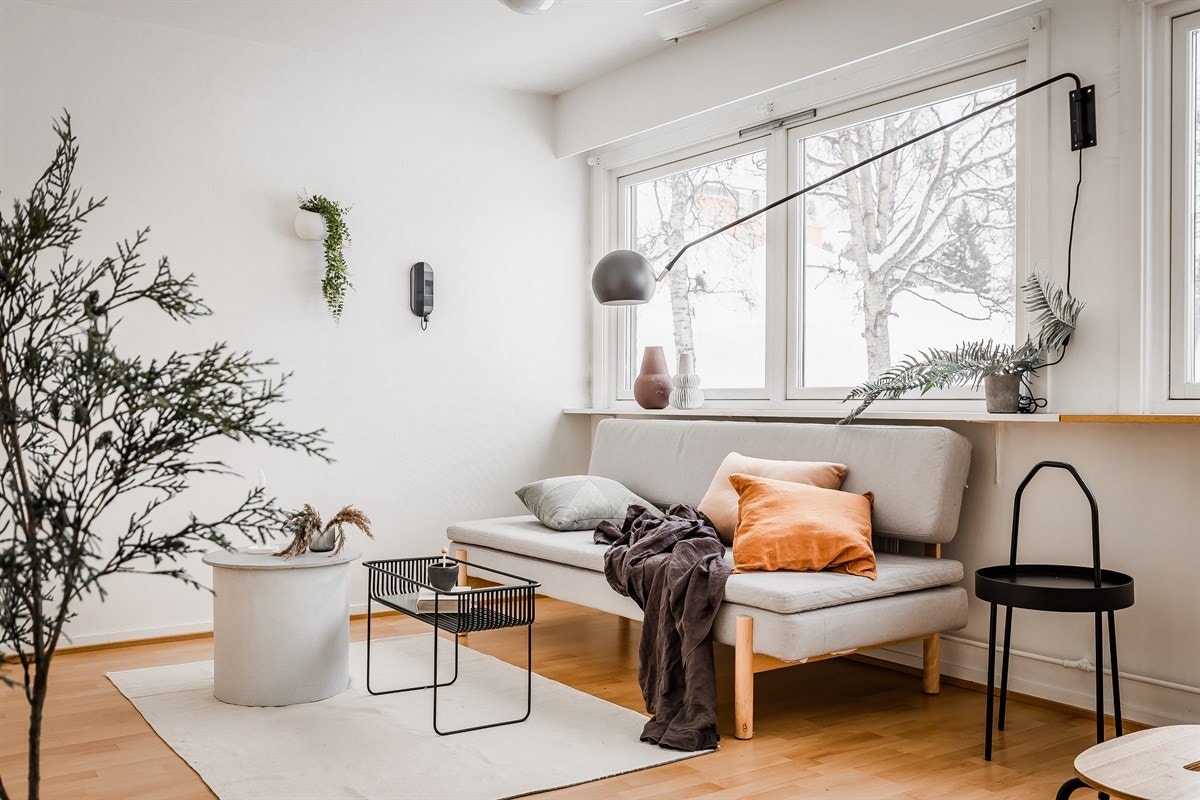 Sentrumsleilighet med mye lysinnslipp Galleribilde