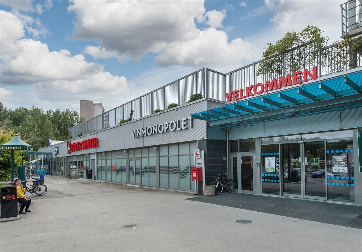 Bøler senter har et allsidig utvalg butikker, inkl. vinmonopol Galleribilde