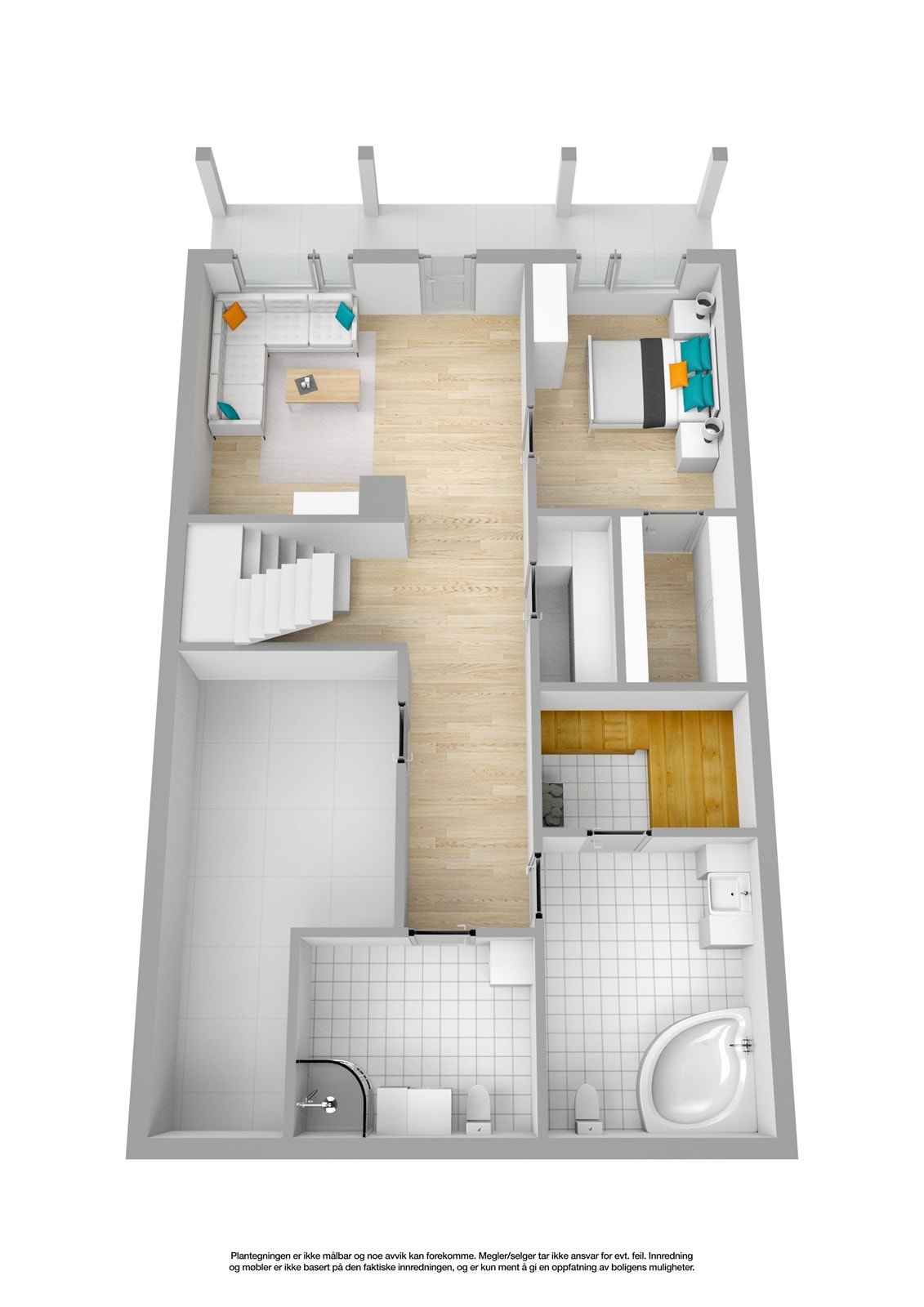 3dplan og 2 Galleribilde