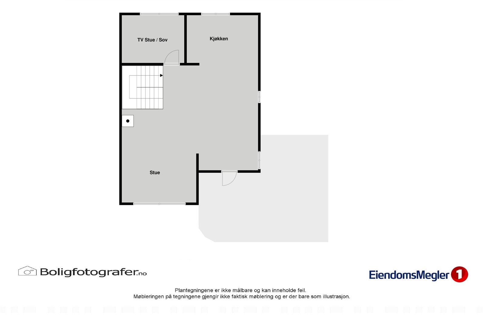 Planløsning 2. etasje Galleribilde