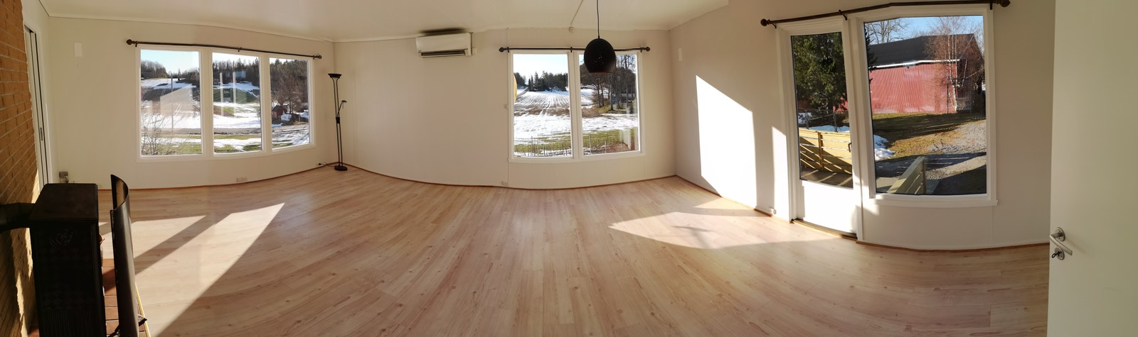 Panoramabilde stue Galleribilde