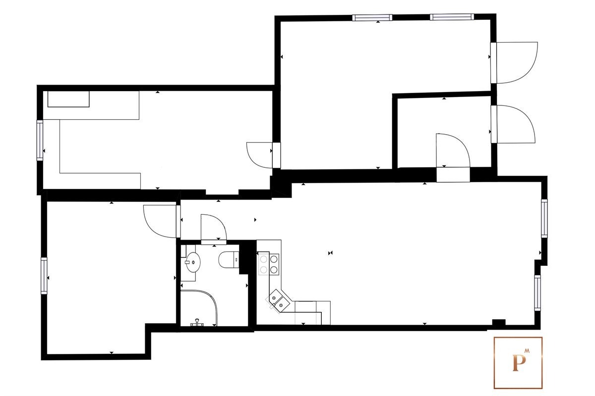 Plantegning 2.Etasje. Galleribilde