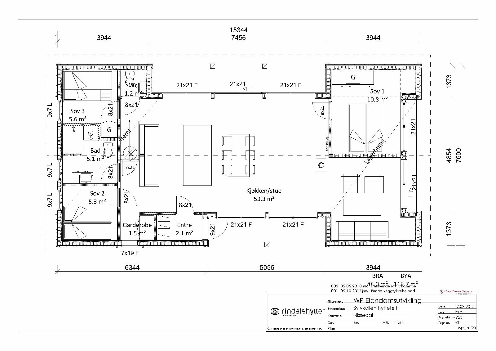 Planteikning Galleribilde