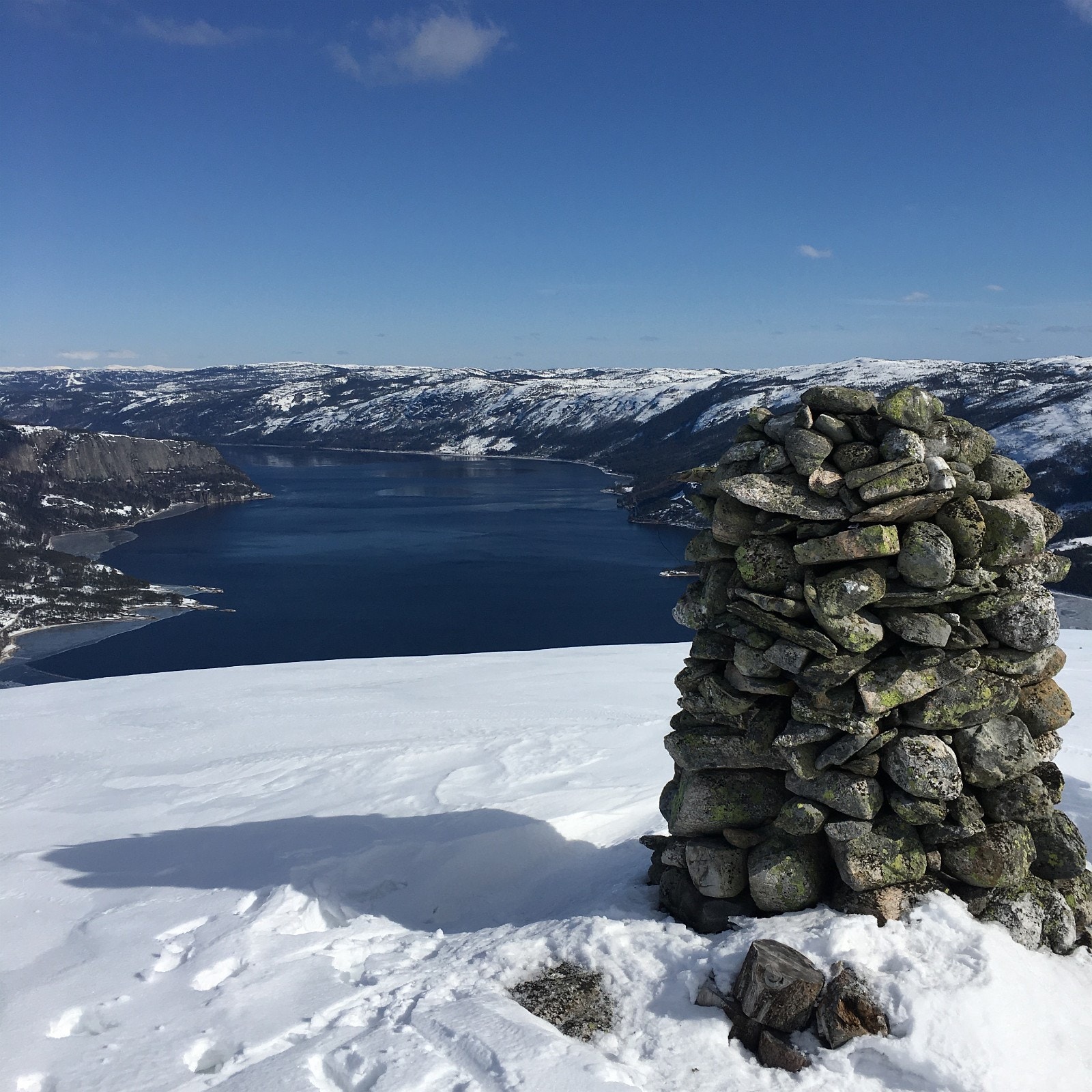 Vinterbilde - nærområde Galleribilde