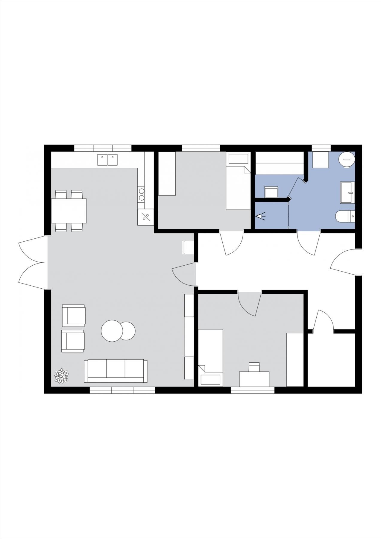 Plantegning. Galleribilde