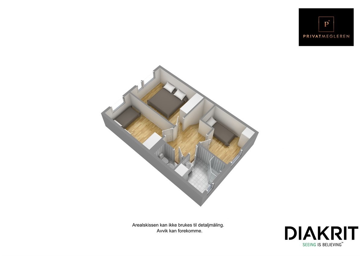 Innredningsforslag 2. etasje. Galleribilde