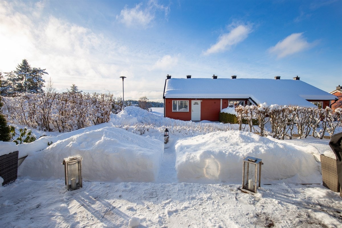 Utsikt fra stuen. Galleribilde