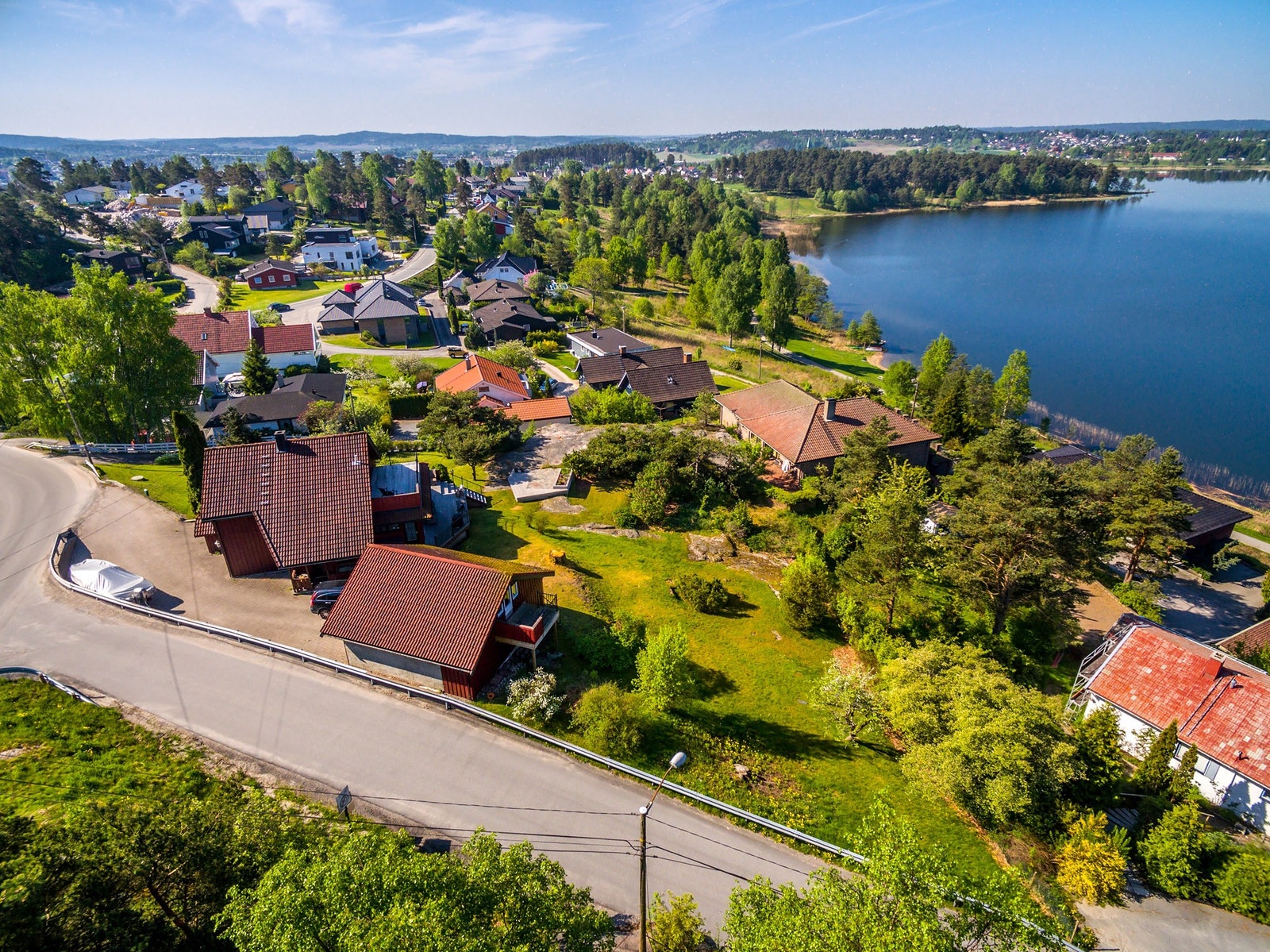 Dronebilde Galleribilde