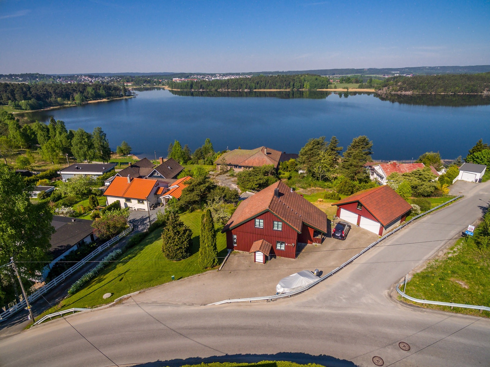 Dronebilde Galleribilde