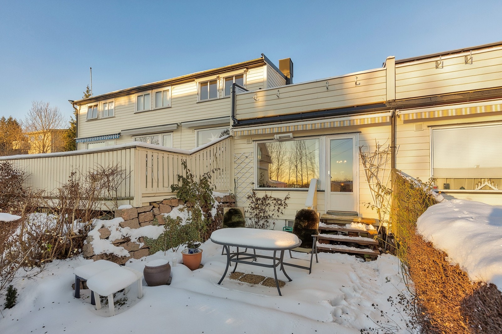 Hage og terrasse Galleribilde