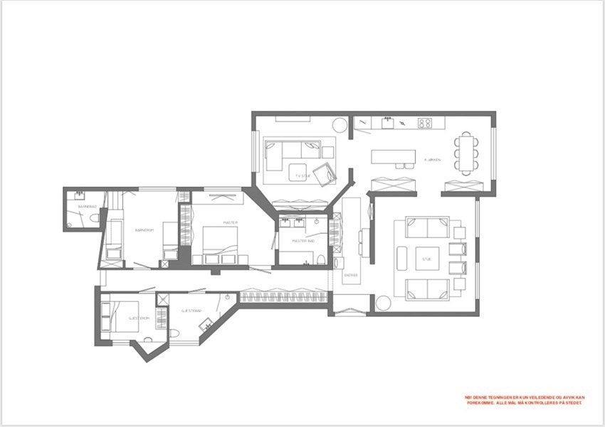 Plantegning. Galleribilde