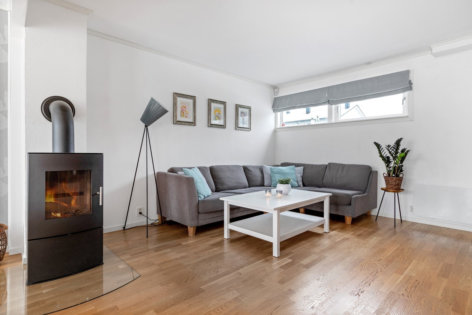 Egen TV-krok med god plass til hjørnesofa Galleribilde