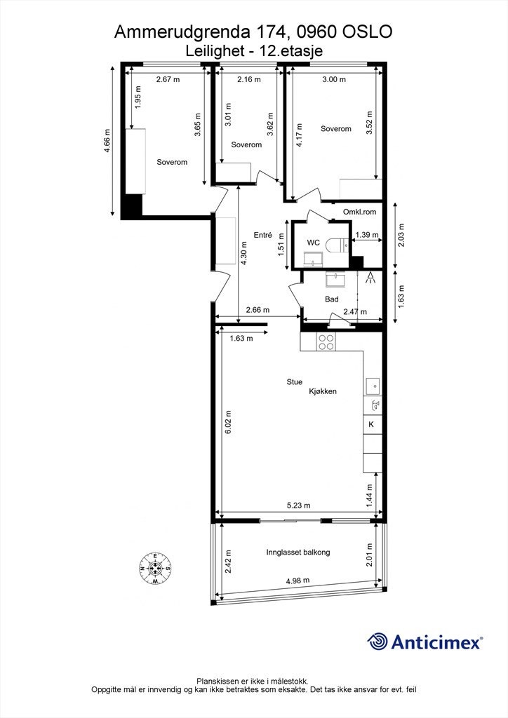 Plantegning. Galleribilde