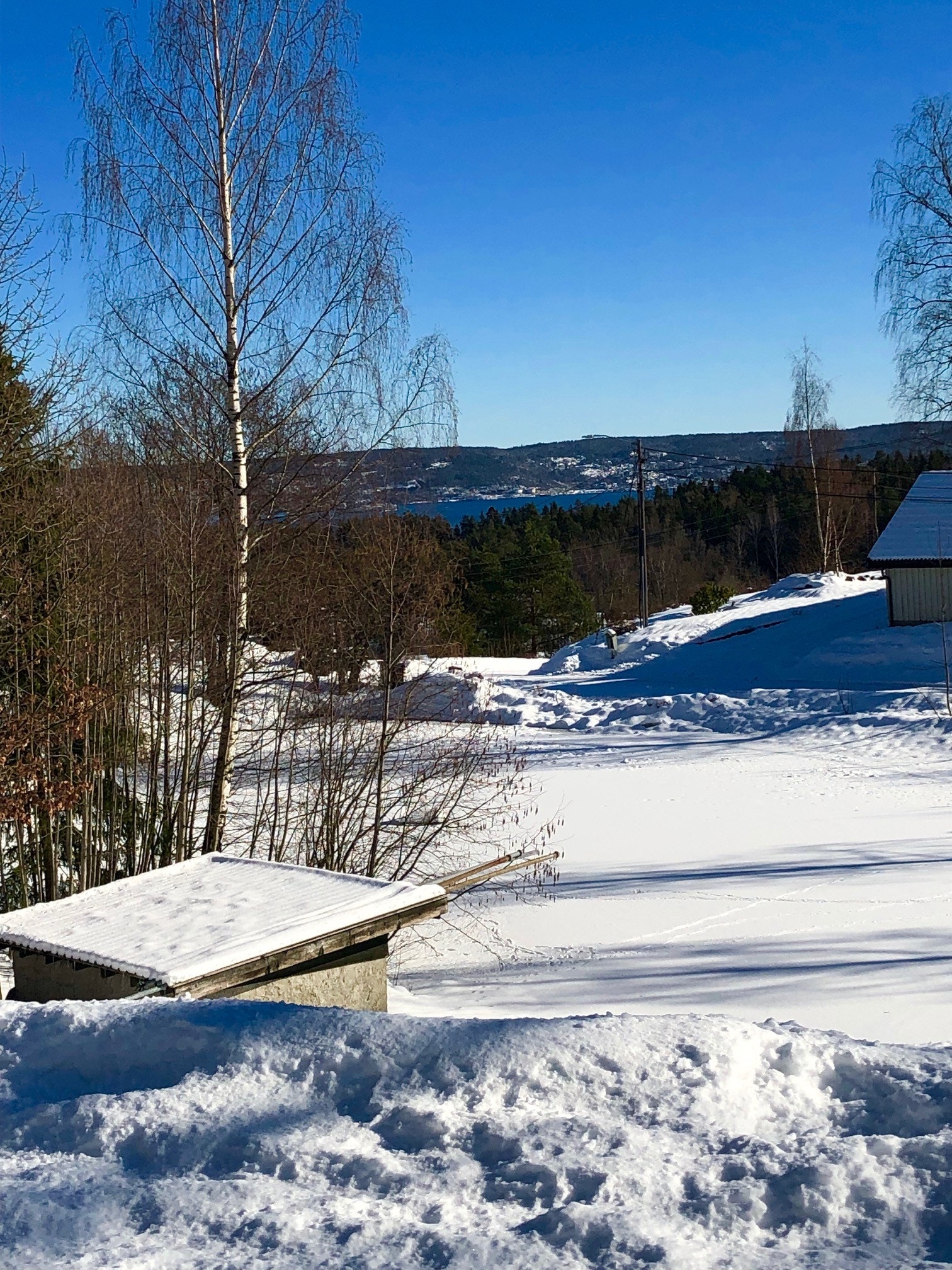 Utsikt fra leiligheten Galleribilde